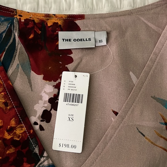 Anthropologie The Odells Harvest Floral Tunic Dress Size XS - Picture 9 of 14